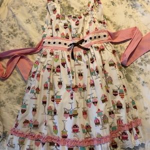 Maggie & Zoe Dress.  Ice Cream Sundaes, so cute!